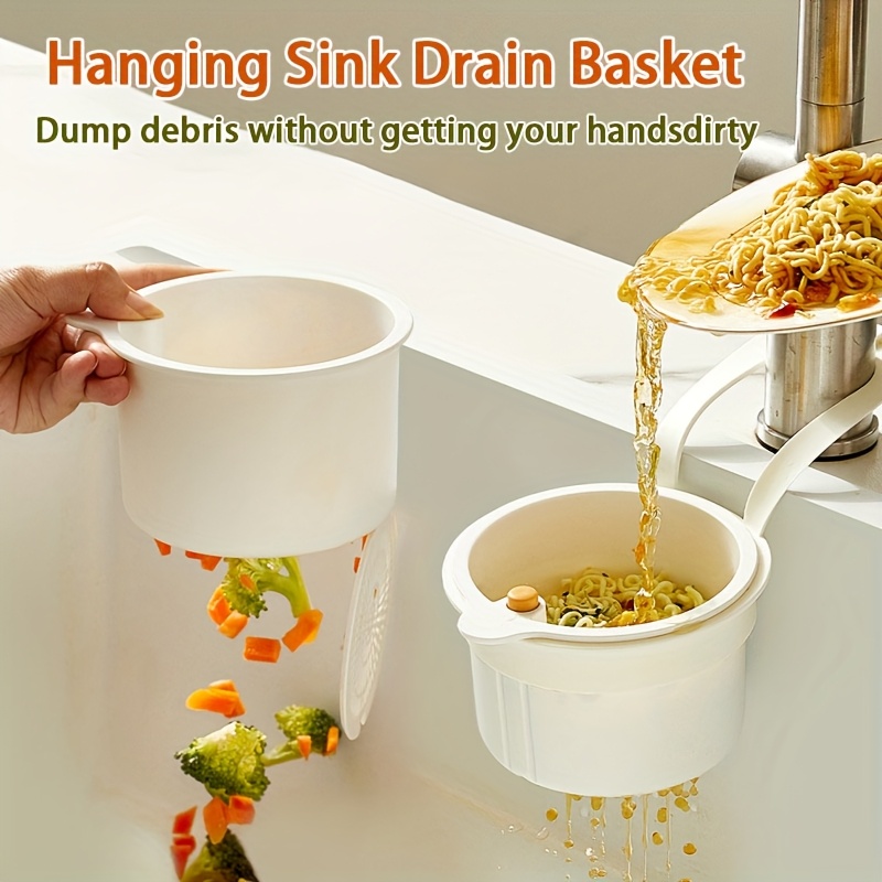 Food Storage In Plants - 1pc Hanging Sink Draining Basket Food
