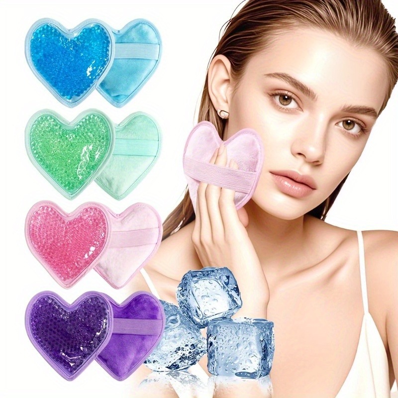 Cold Pack Ice Gel - Heart Shaped Ice Pack Hot &