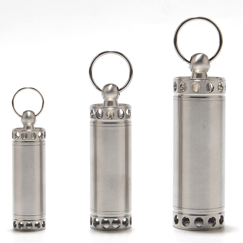 Food Storage Emergency - Stainless Steel Sealed Waterproof Pill Box