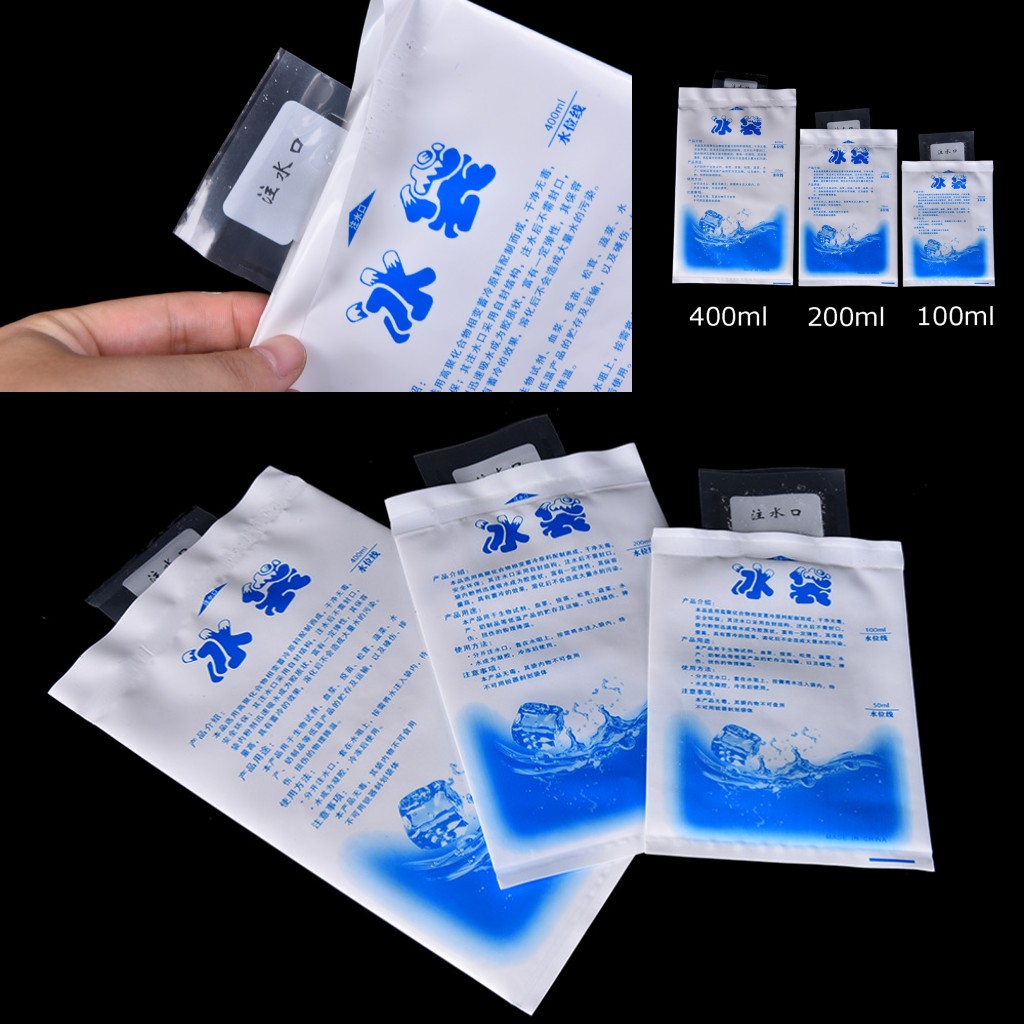 Food Storage Emergency - 5PCS 100/200/400ML Instant Cold Ice Pack