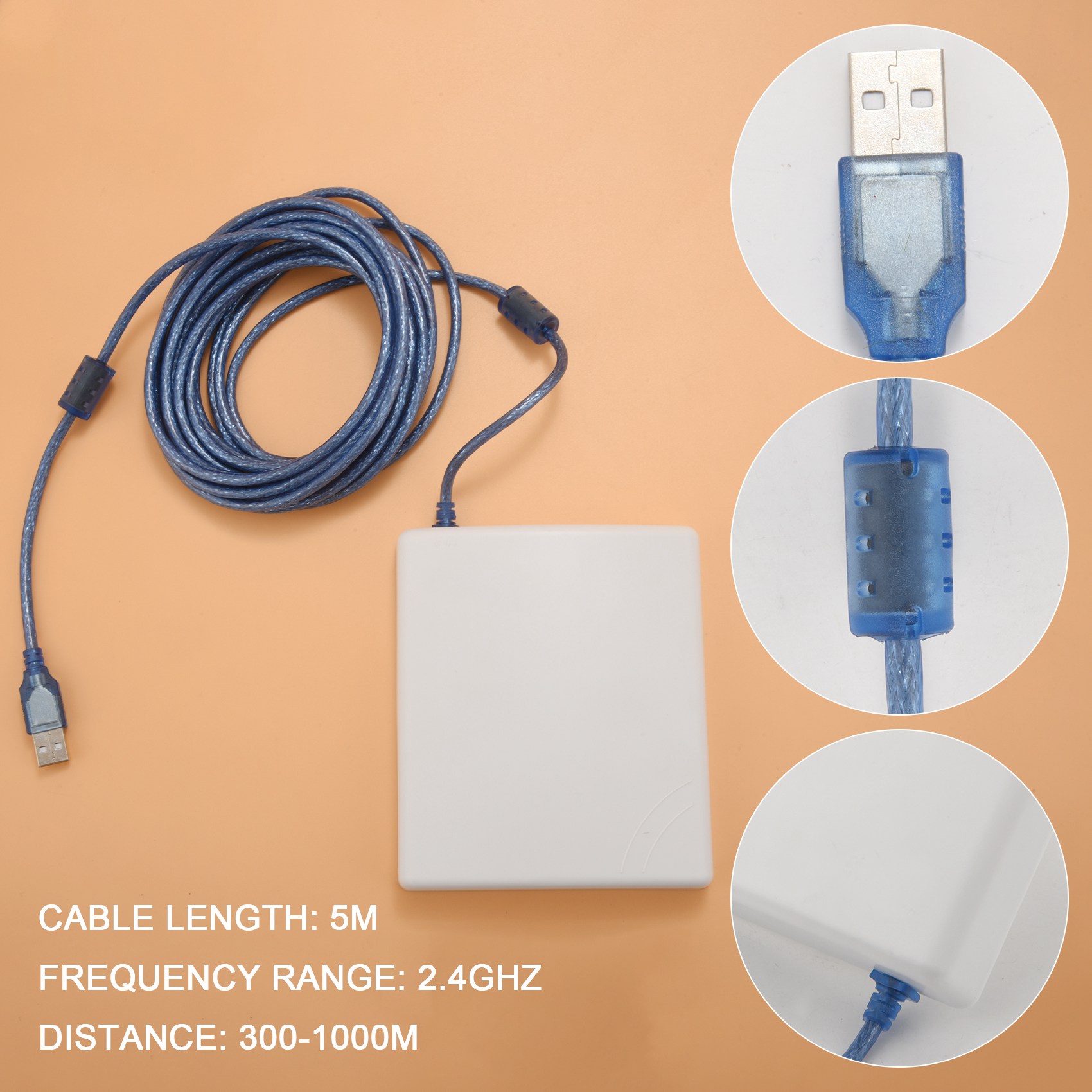 Food Storage Range - A04R-150Mbps High Gain 14DBi Antenna 5M