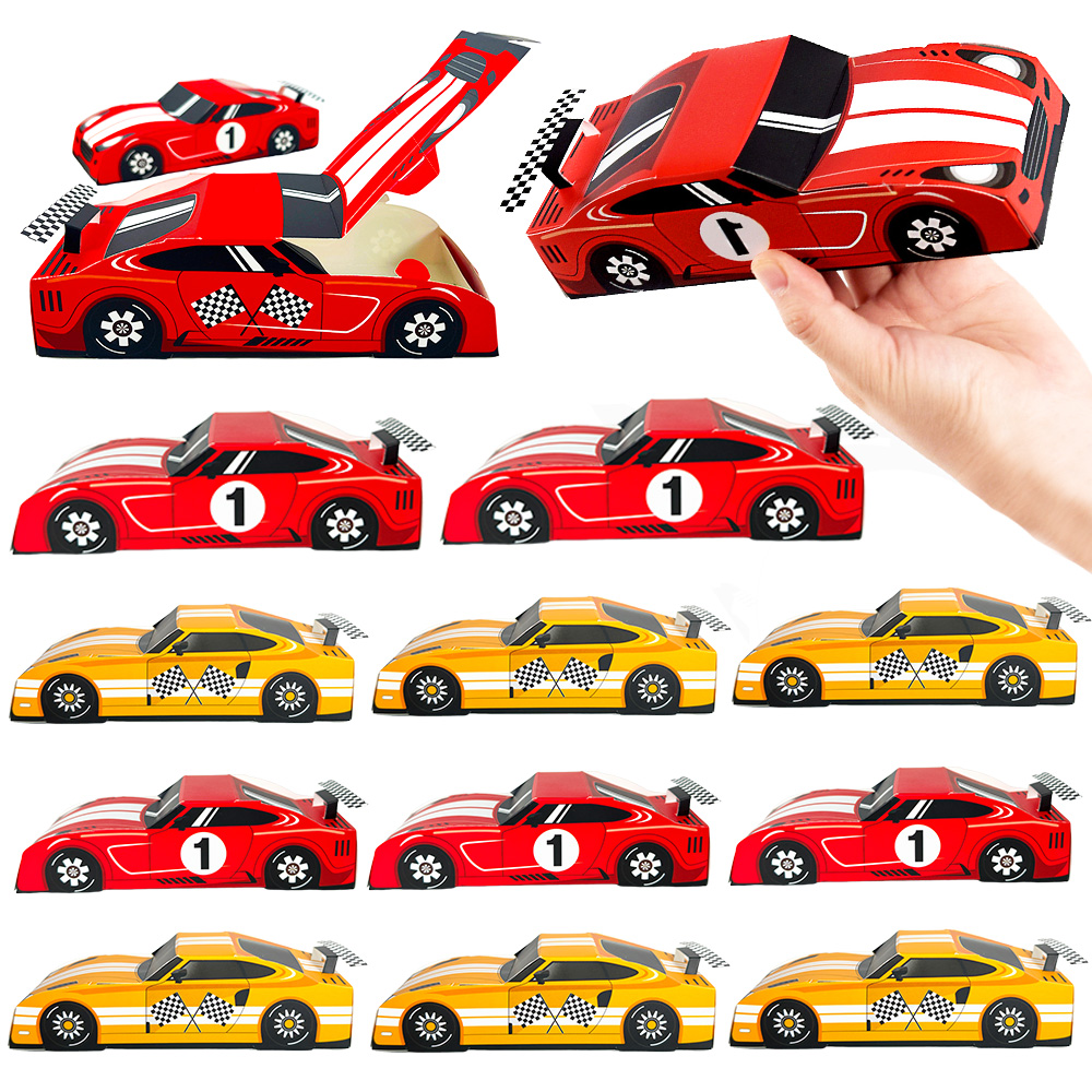 Food Storage For Baby - 10/20/30pcs Racing Car Theme Gift Box