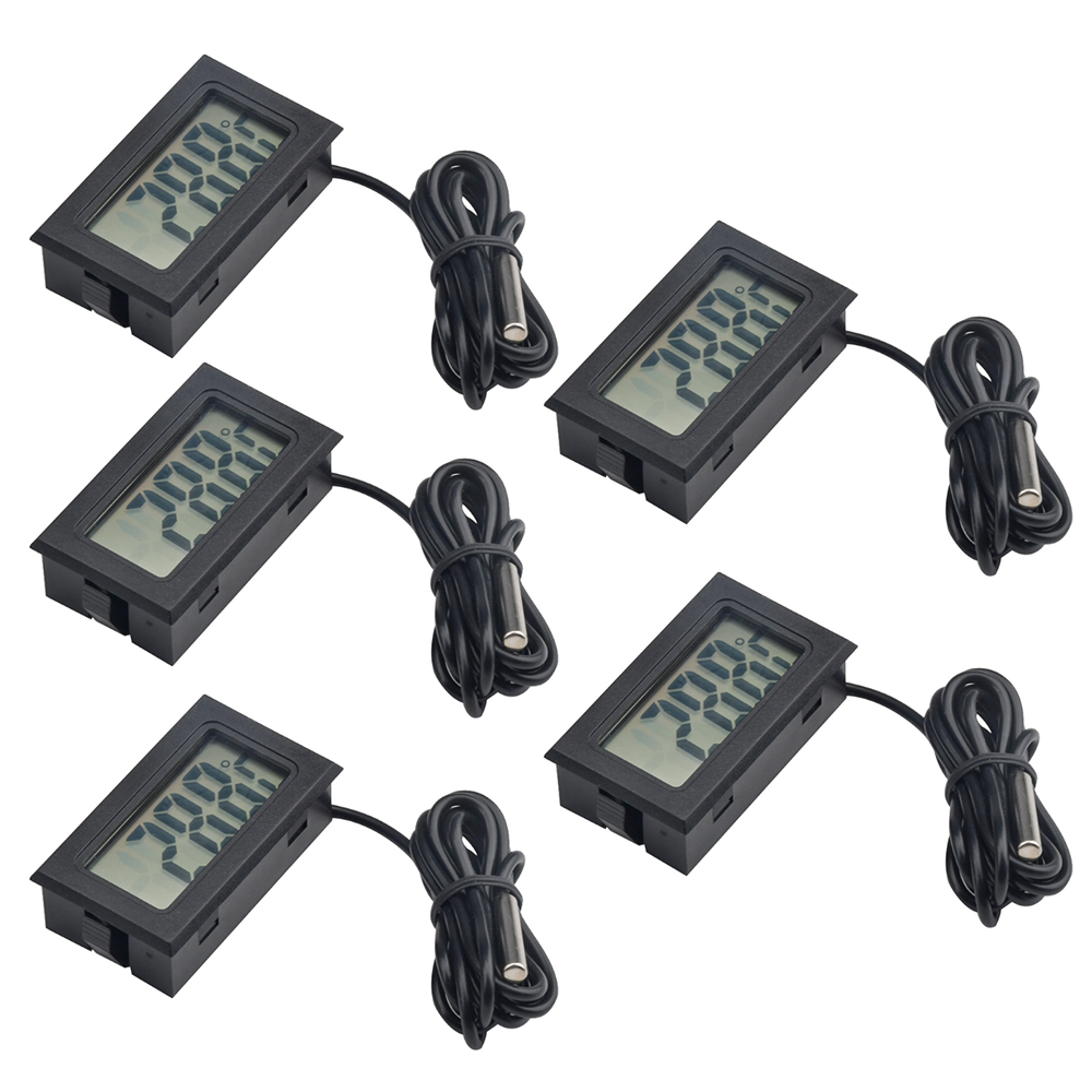 Food Storage Range - 5Pcs/lot FY-10 Digital Refrigerator Thermometer with