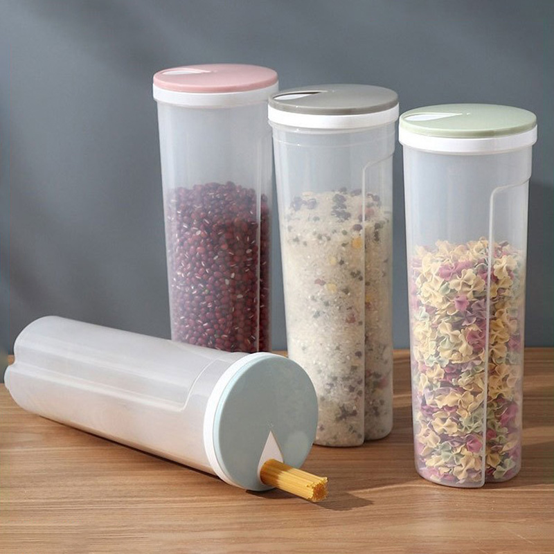 Food Storage In Pantry - Food Grade Plastic Noodle Storage Can