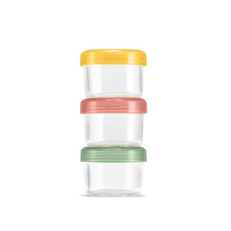 Food Storage And - Color Lock Glass Meal Prep Sets