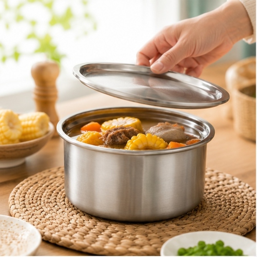 Food Storage Stainless Steel - 304 Stainless Steel Ramekin with Lid