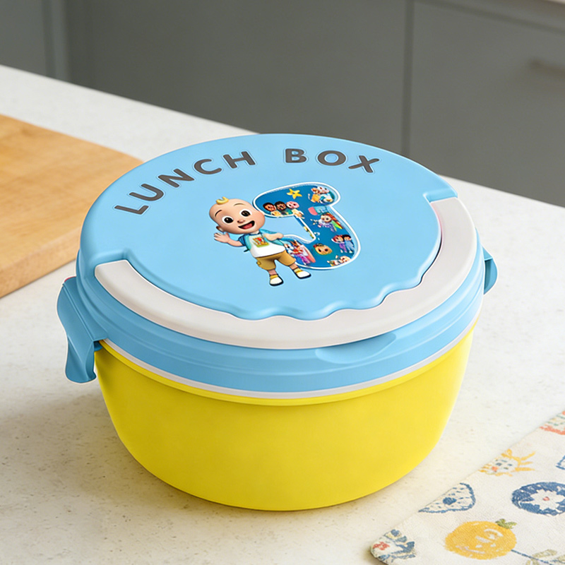 Food Storage Box - Cocomelons Lunch Boxs Portable Bento Meal