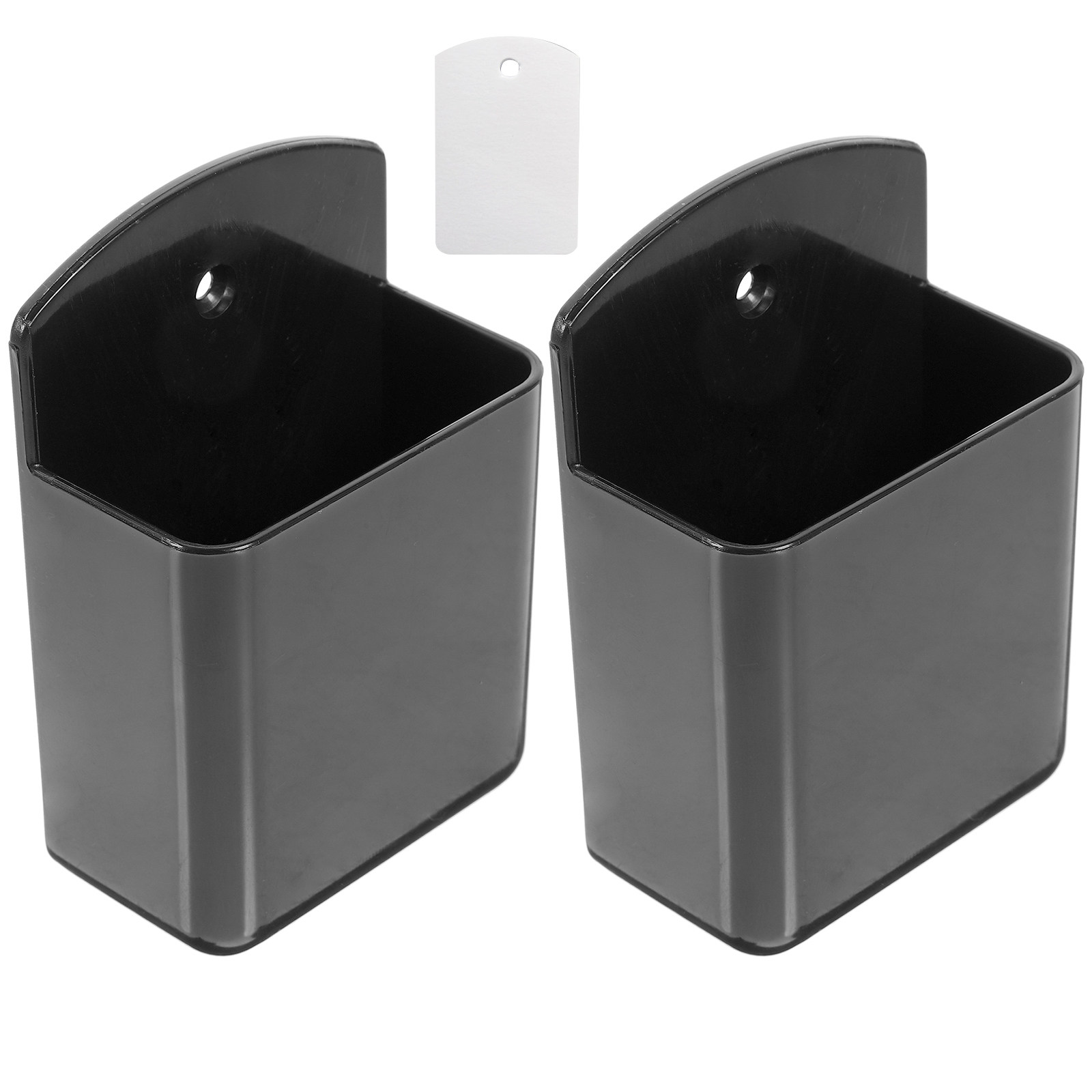 Food Storage Box - 2Pcs Wall Mount Remote Control Organizer