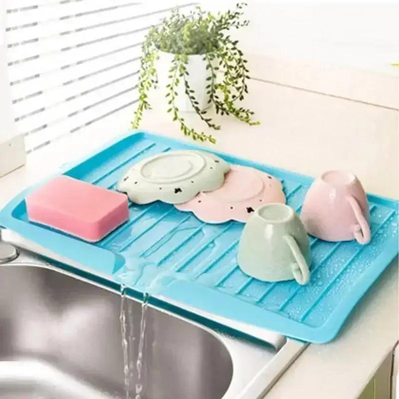 Food Storage Rack For Kitchen - Drainer Sink Drying Rack Washing Display