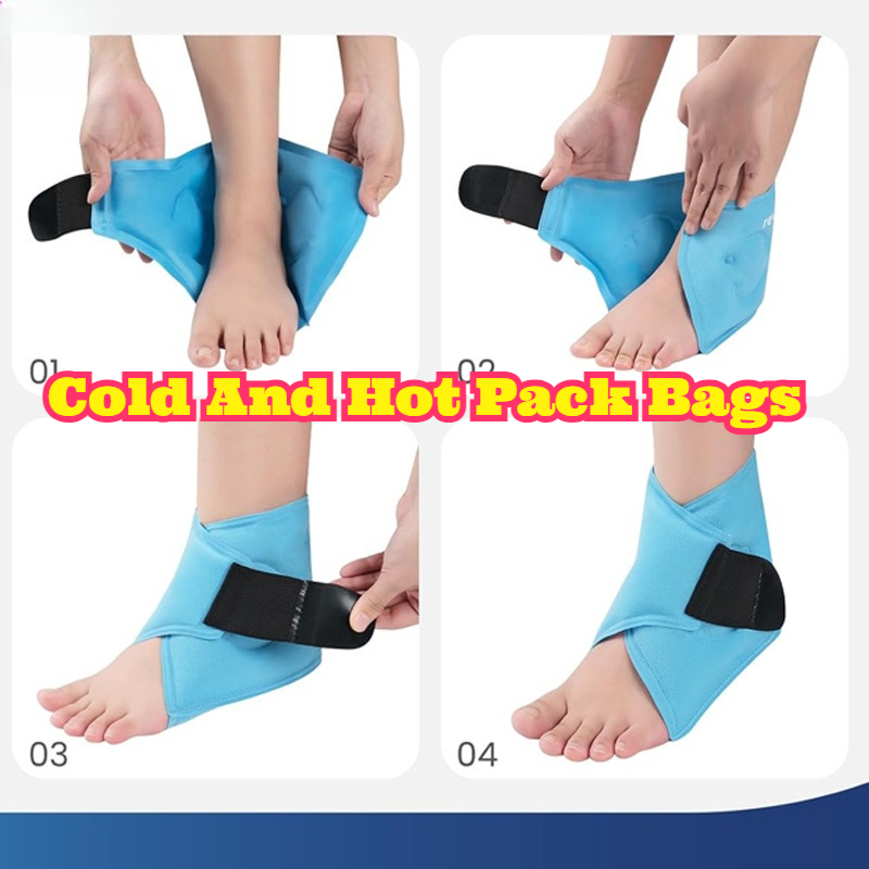 Cold Pack Ice Gel - Soft Gel Ankle Ice Pack Hot