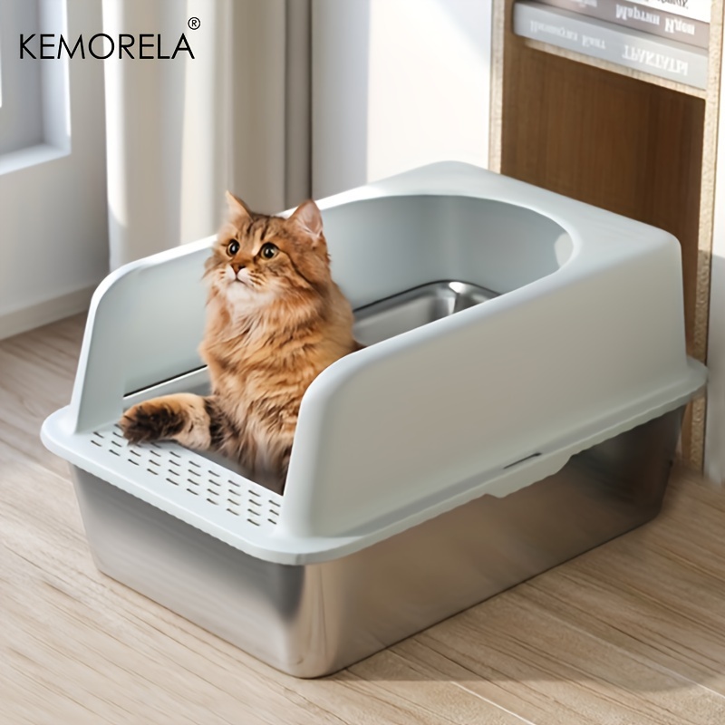 Food Storage Xl - XL 60/50CM Stainless Steel Litter Box