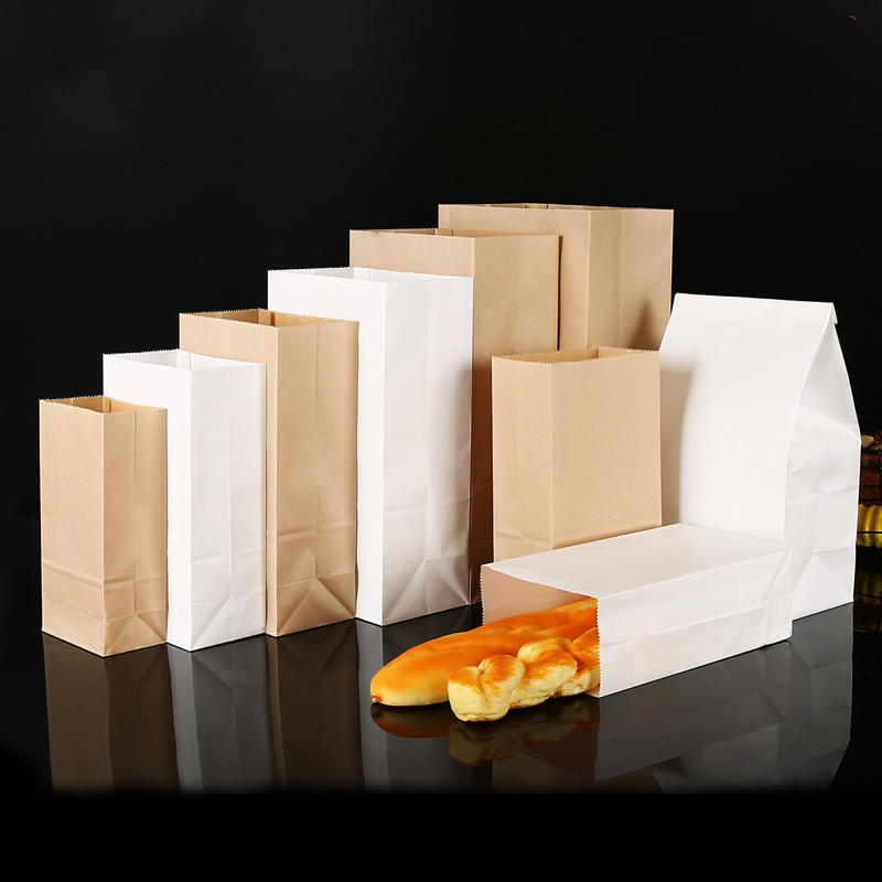 25/50pcs Brown Kraft Paper Bag - огляд і ціна Food Storage In Plants