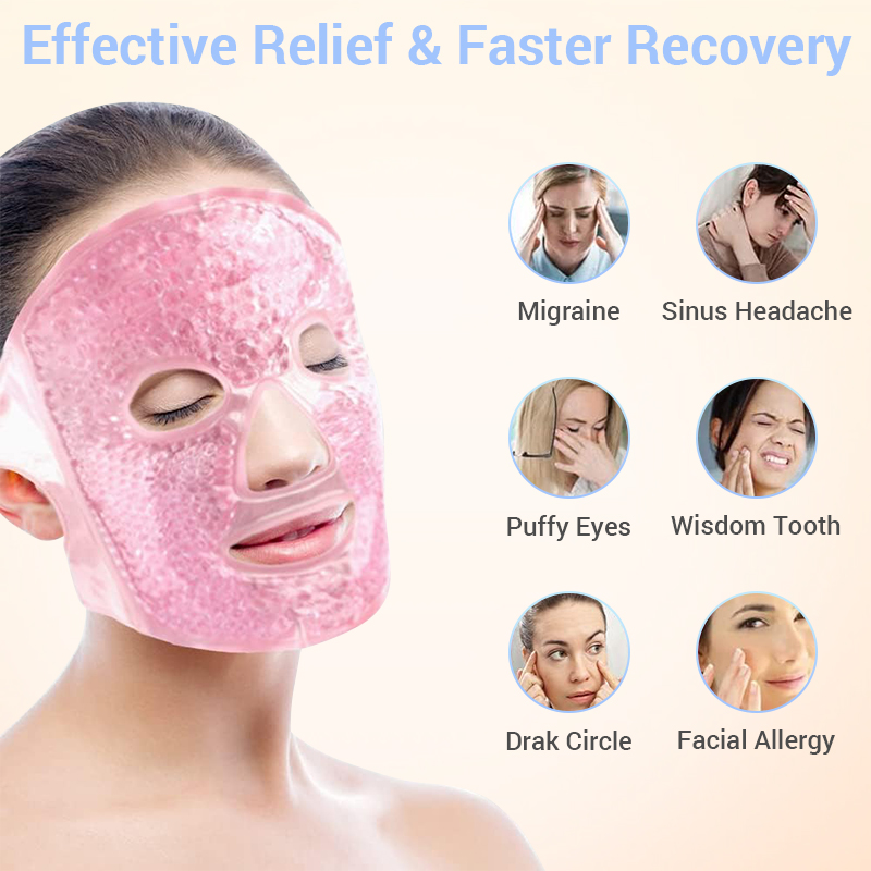Ice Mask Cold Face Eye Mask Ic - огляд і ціна Cold Pack Ice Gel