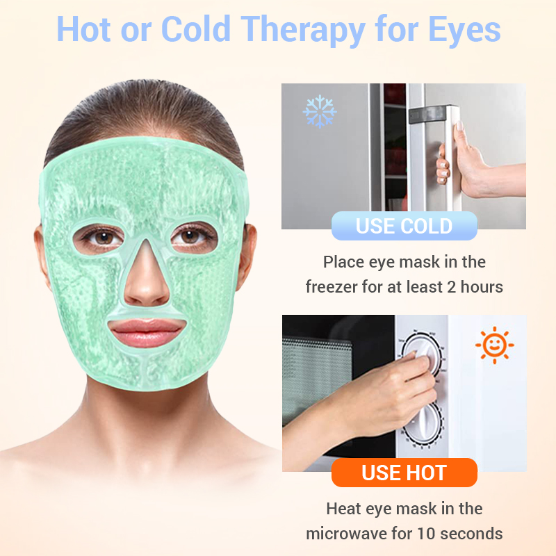 Ice Mask Cold Face Eye Mask Ic - огляд і ціна Cold Pack Ice Gel