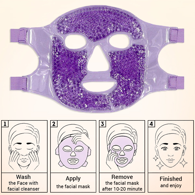 Ice Mask Cold Face Eye Mask Ic - огляд і ціна Cold Pack Ice Gel