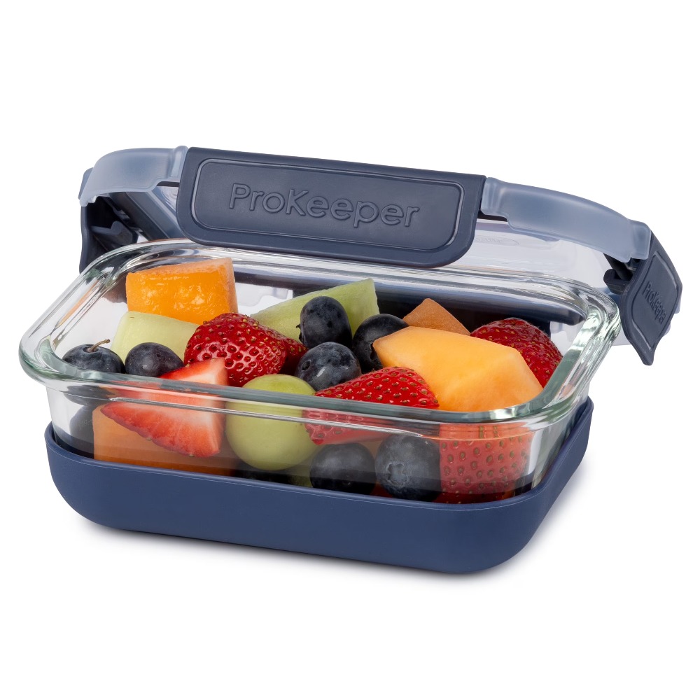 2 Pack 1.6 Cup Glass Food Stor - огляд і ціна Food Storage Stackable Containers