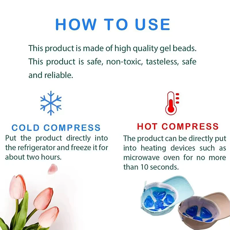Blue Adjustable PVC Gel Ice Pa - огляд і ціна Cold Pack Ice Gel