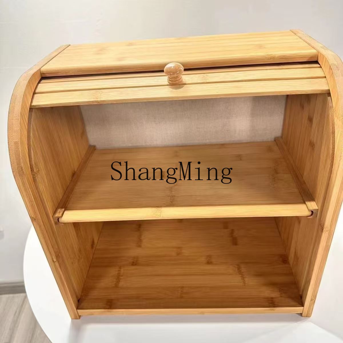 SM Household Bamboo Bread Stor - огляд і ціна Food Storage Rack For Kitchen