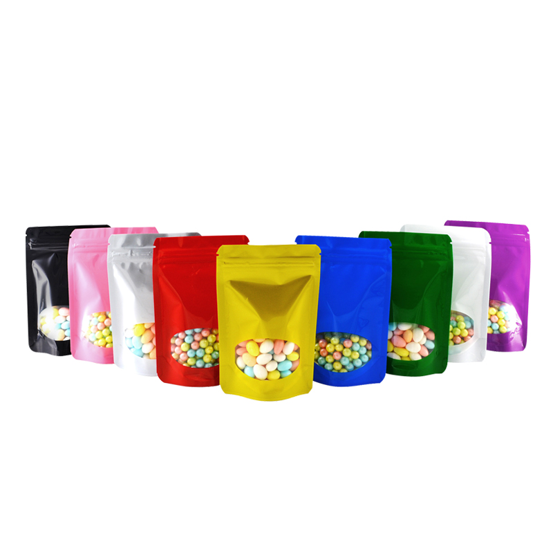 100 Pcs Colored Aluminum Foil  - огляд і ціна Food Storage Ziploc Bags
