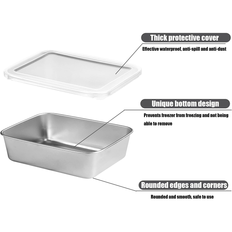 Stainless Steel Containers for - огляд і ціна Food Storage Box