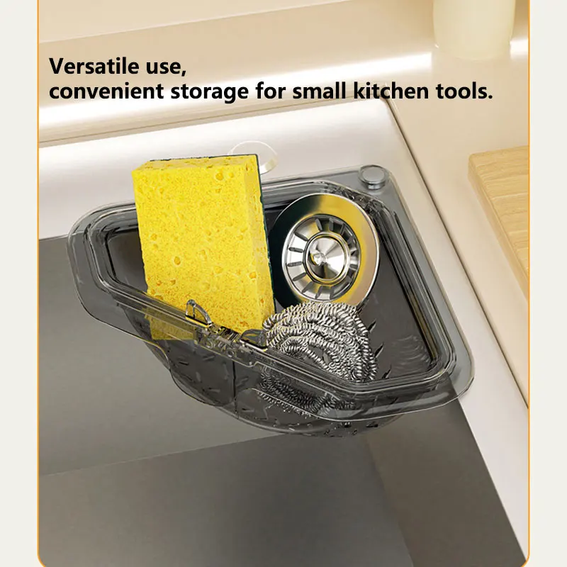 Magnetic Triangular Sink Drain - огляд і ціна Food Storage Rack For Kitchen