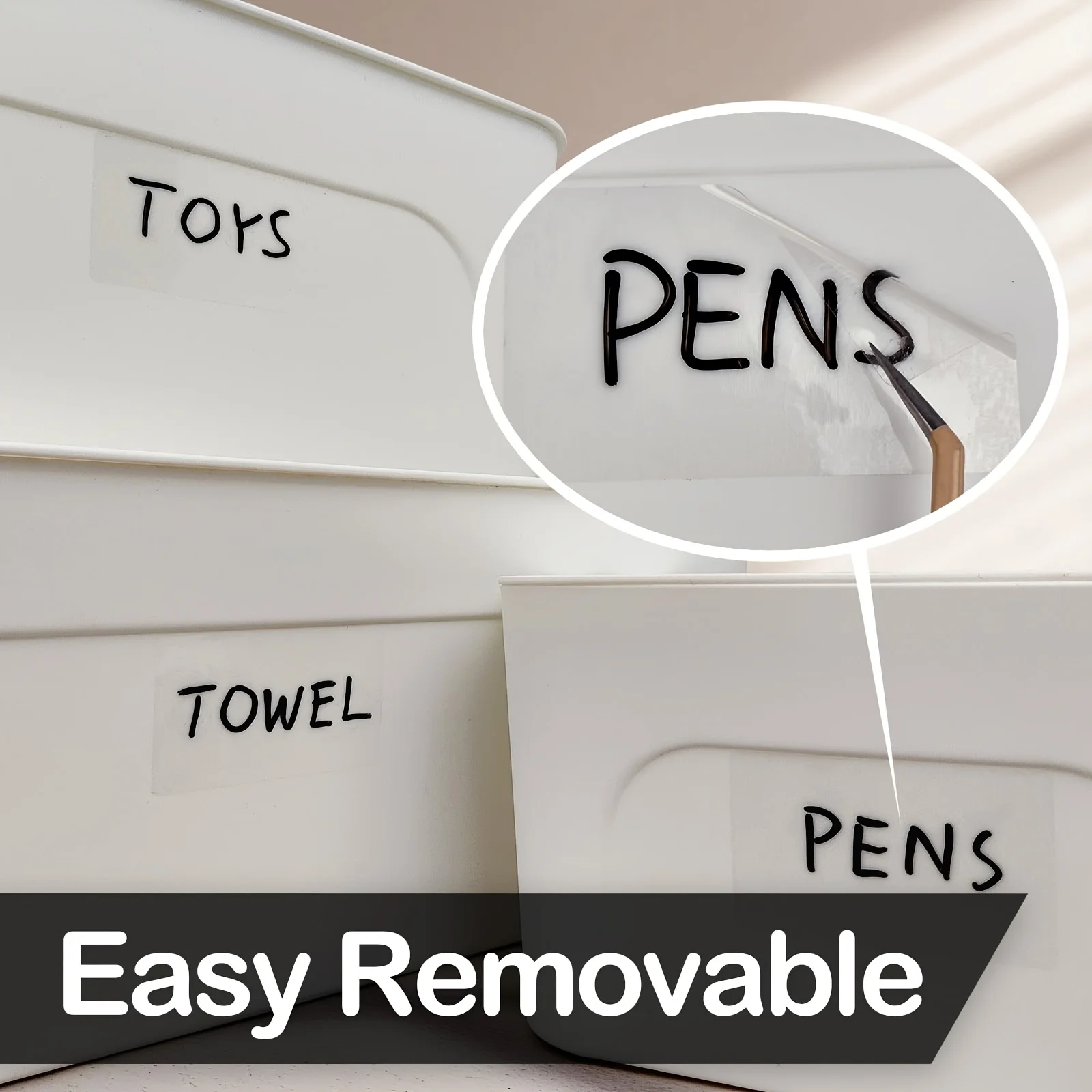 Removable waterproof label sti - огляд і ціна Food Storage Bins