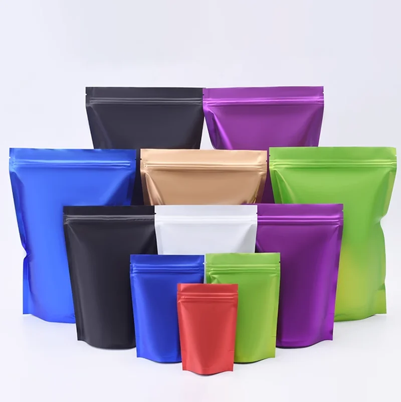 100pcs Custom Matt Finished Se - огляд і ціна Food Storage Ziploc Bags