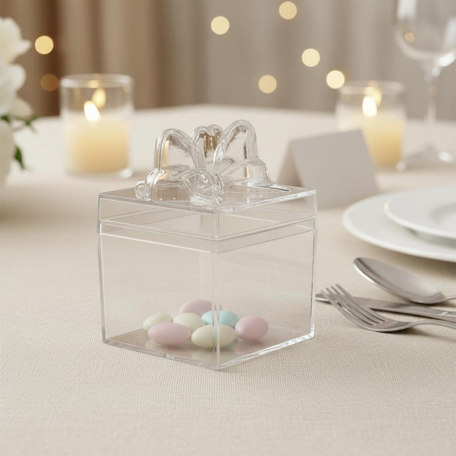 Clear Plastic Candy Box with R - огляд і ціна Food Storage Box