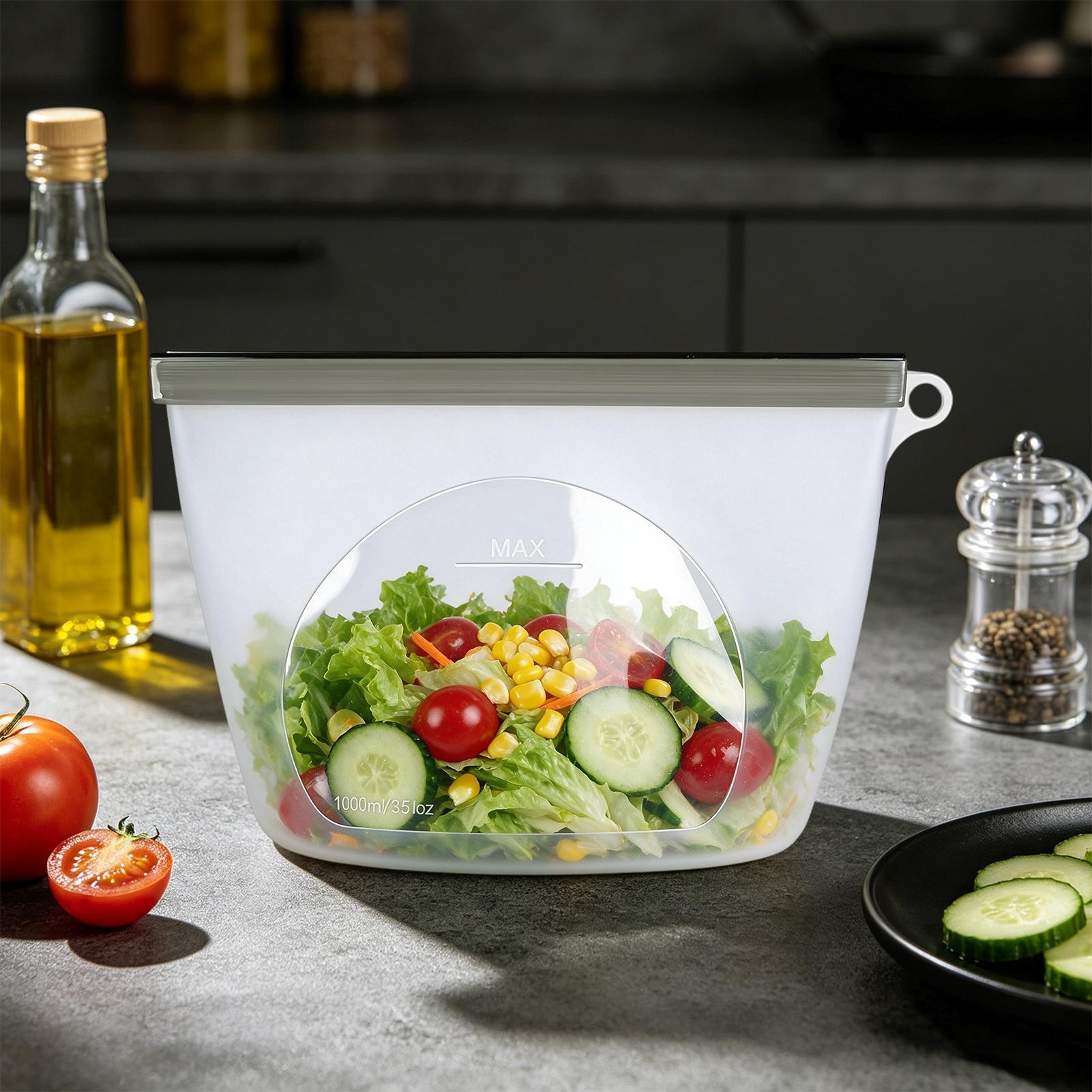 Reusable Food Storage Bags Lea - огляд і ціна Food Storage Ziploc Bags