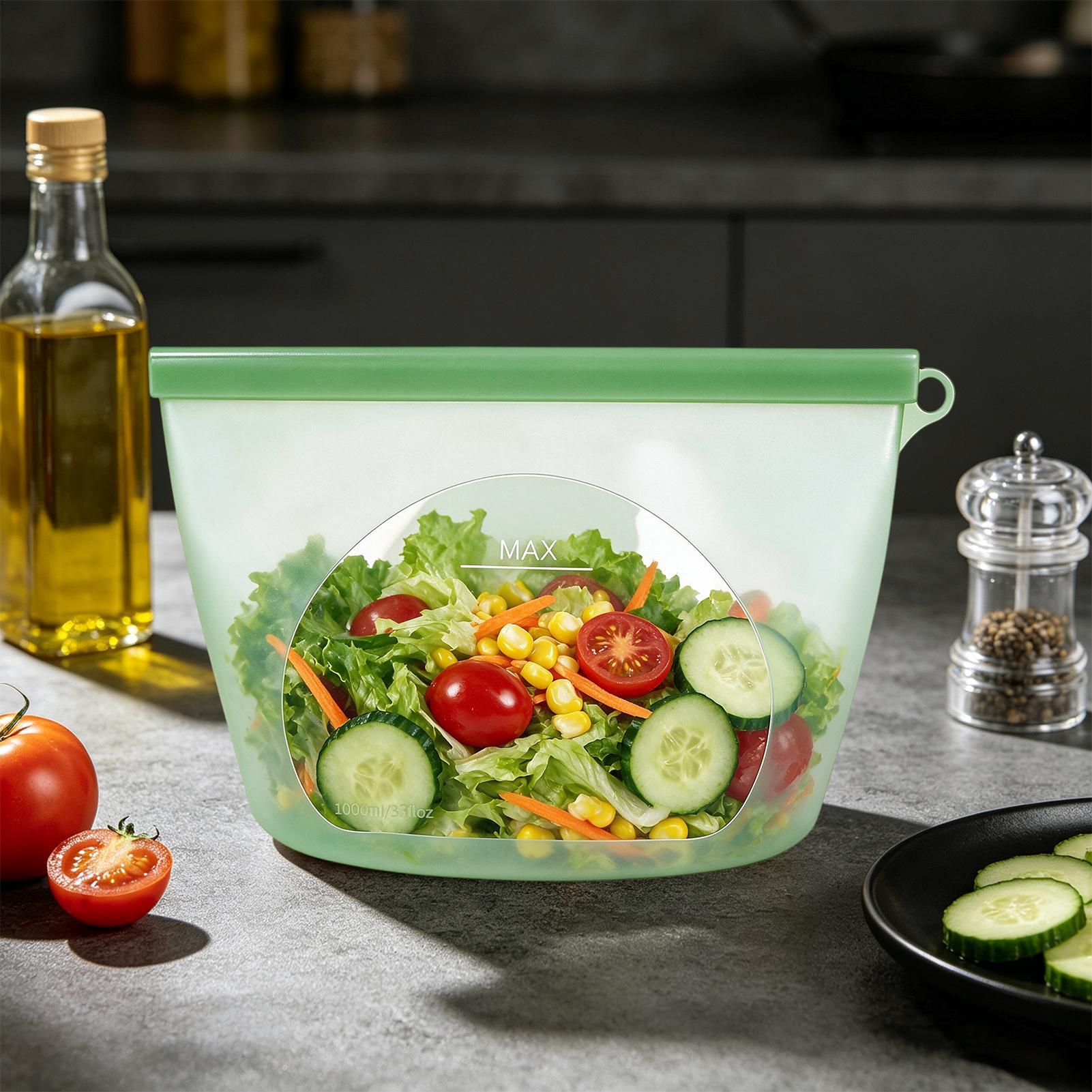 Reusable Food Storage Bags Lea - огляд і ціна Food Storage Ziploc Bags