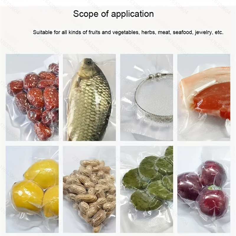 4pcs Vacuum Sealer Bags: 4 Rol - огляд і ціна Food Storage Xl