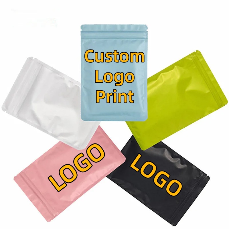 200pcs Frosted Aluminum Foil F - огляд і ціна Food Storage Ziploc Bags