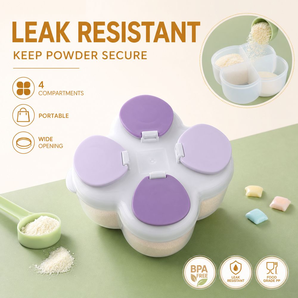 Partitioned Formula Dispenser  - огляд і ціна Food Storage For Baby