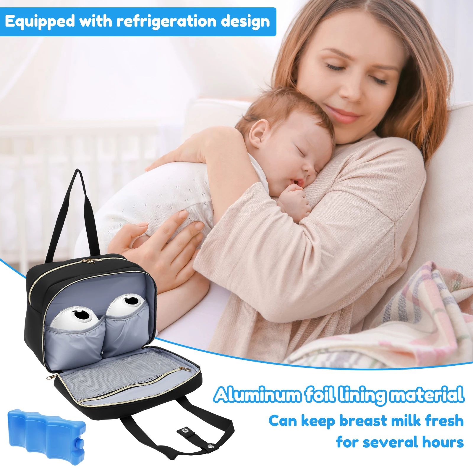Breast Pump Storage Bag with I - огляд і ціна Food Storage For Baby