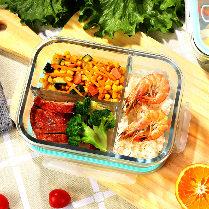 Glass Fresh-Keeping Box high B - огляд і ціна Food Storage Bins