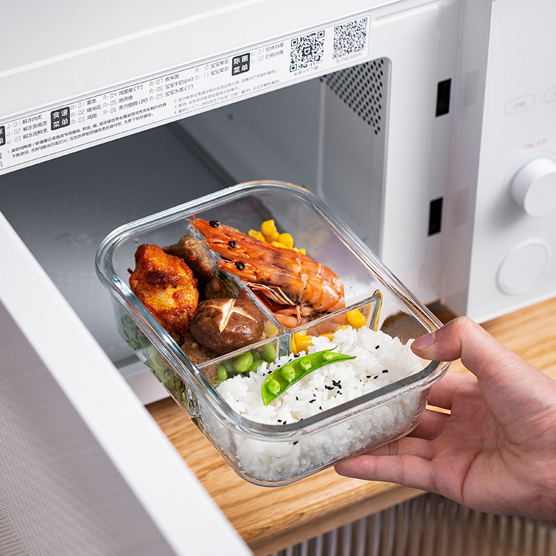 Glass Fresh-Keeping Box high B - огляд і ціна Food Storage Bins