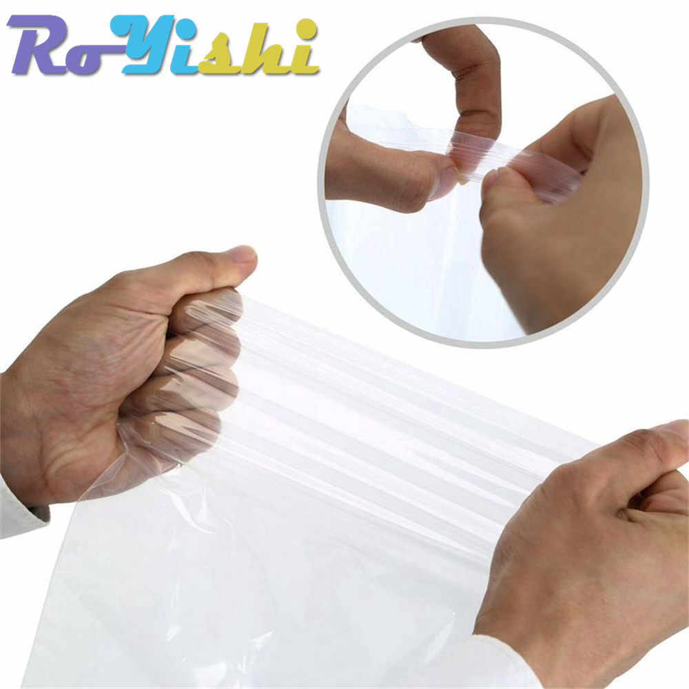 100 Pcs/Pack 5-12 Wire Self Se - огляд і ціна Food Storage Ziploc Bags