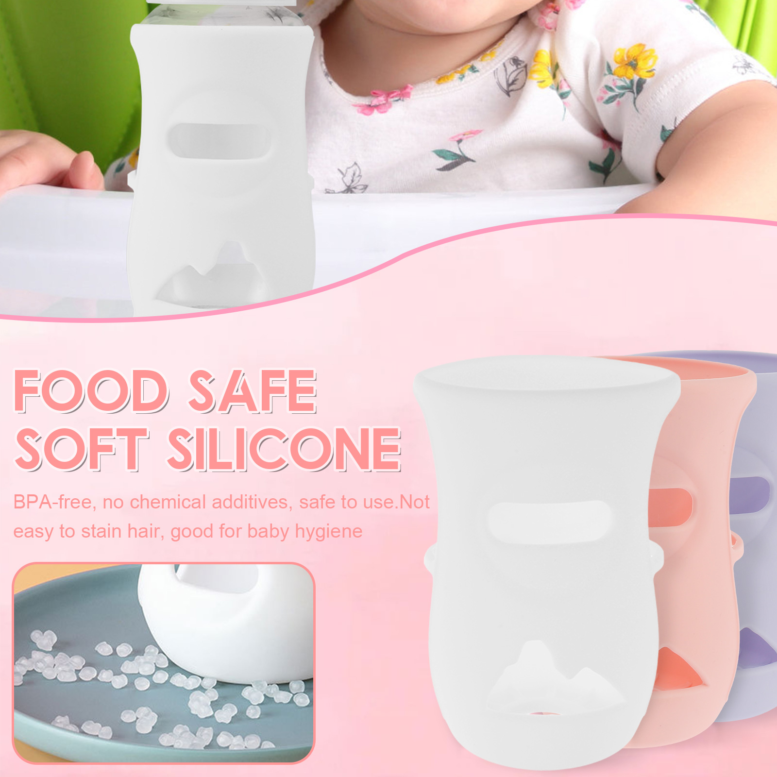 Silicone Sleeves Silicone Baby - огляд і ціна Food Storage For Baby
