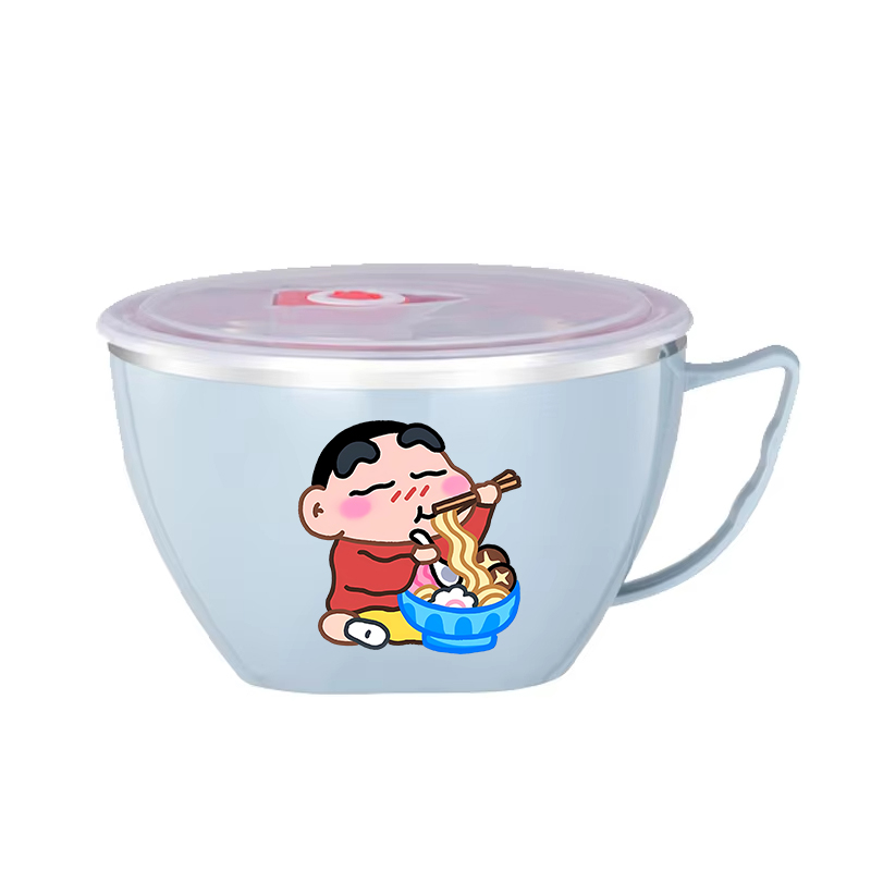 Crayon Shin-chan Noodle Bowl L - огляд і ціна Food Storage In Room