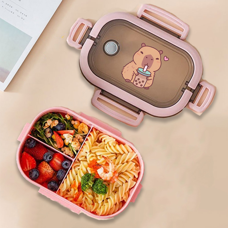 Capybara Bento Lunch Box Anime - огляд і ціна Food Storage Box