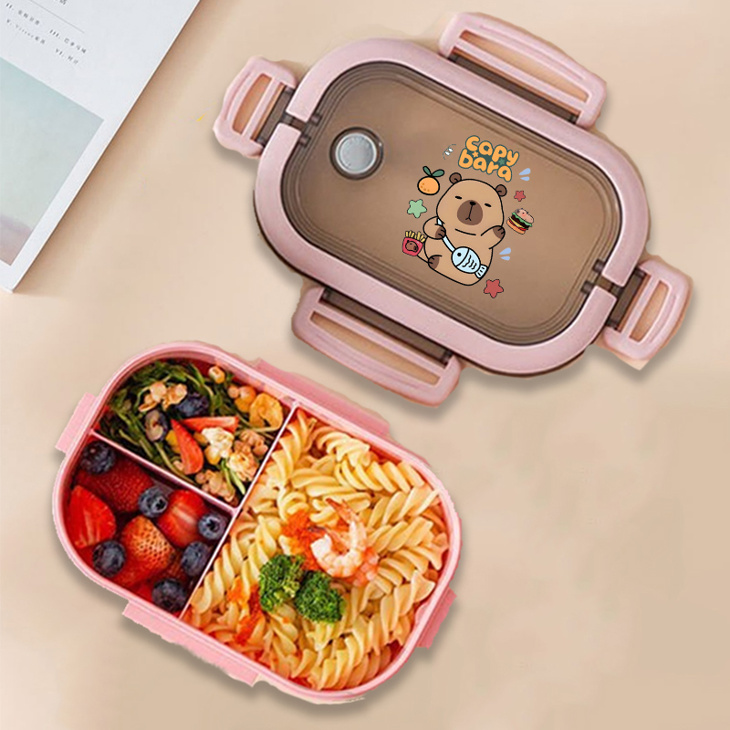 Capybara Bento Lunch Box Anime - огляд і ціна Food Storage Box