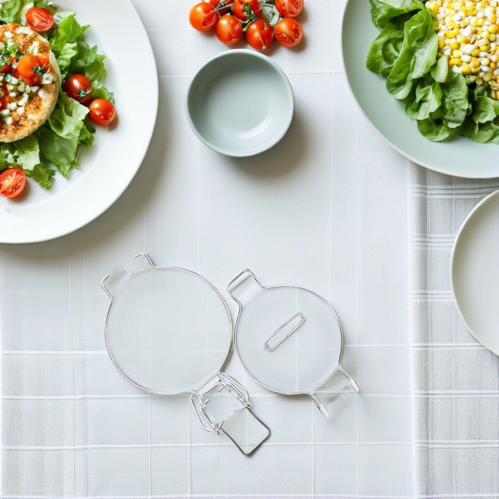 4Pcs Stainless Steel Wire Lock - огляд і ціна Food Storage Stainless Steel