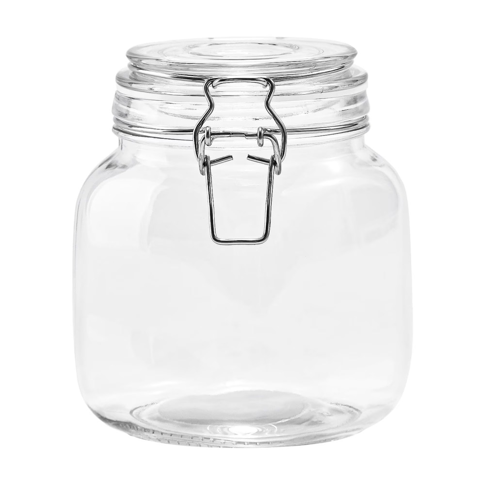 Mainstays 38 oz Glass Food Sto - огляд і ціна Food Storage In Pantry