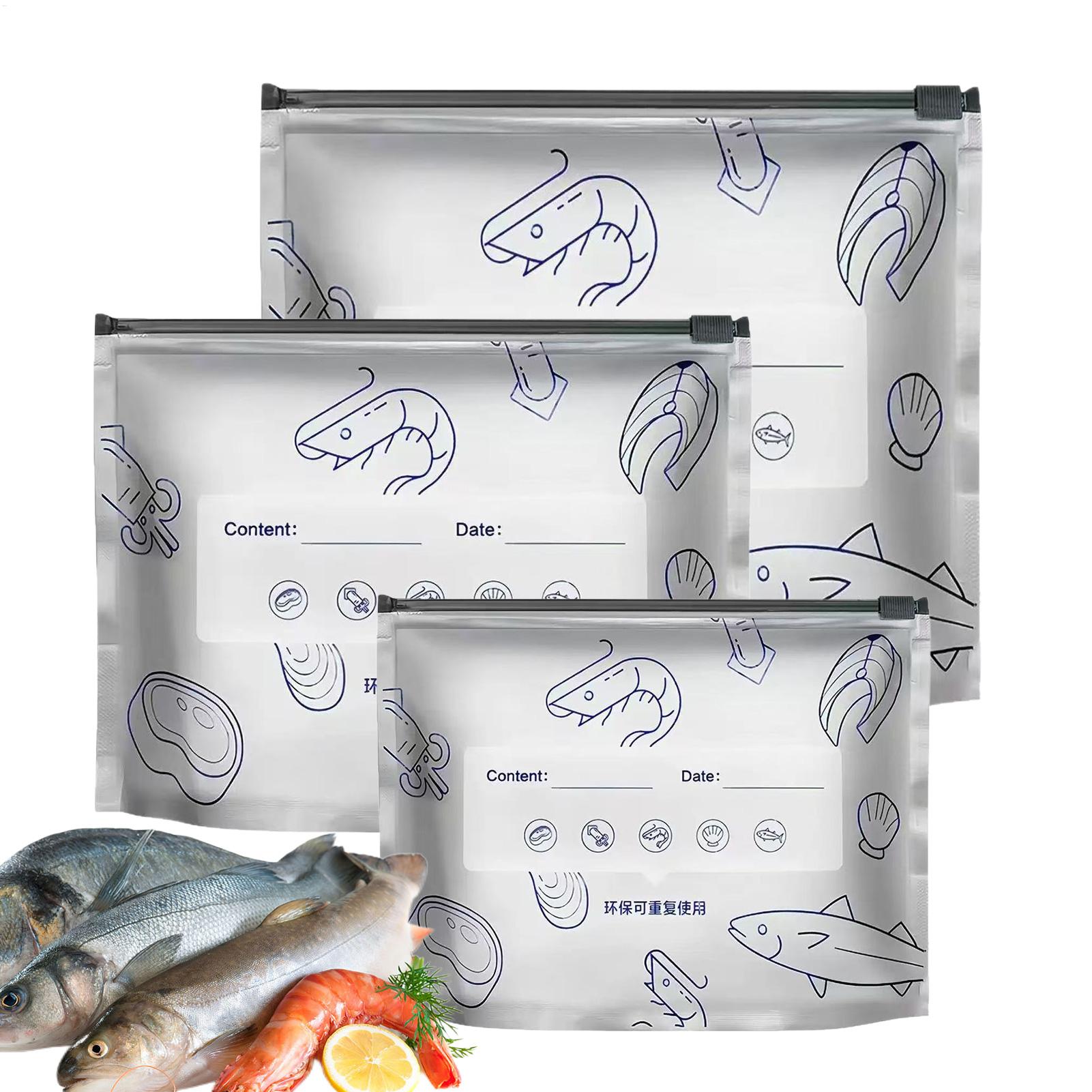 30pcs Aluminum Foil Food Bags  - огляд і ціна Food Storage Ziploc Bags