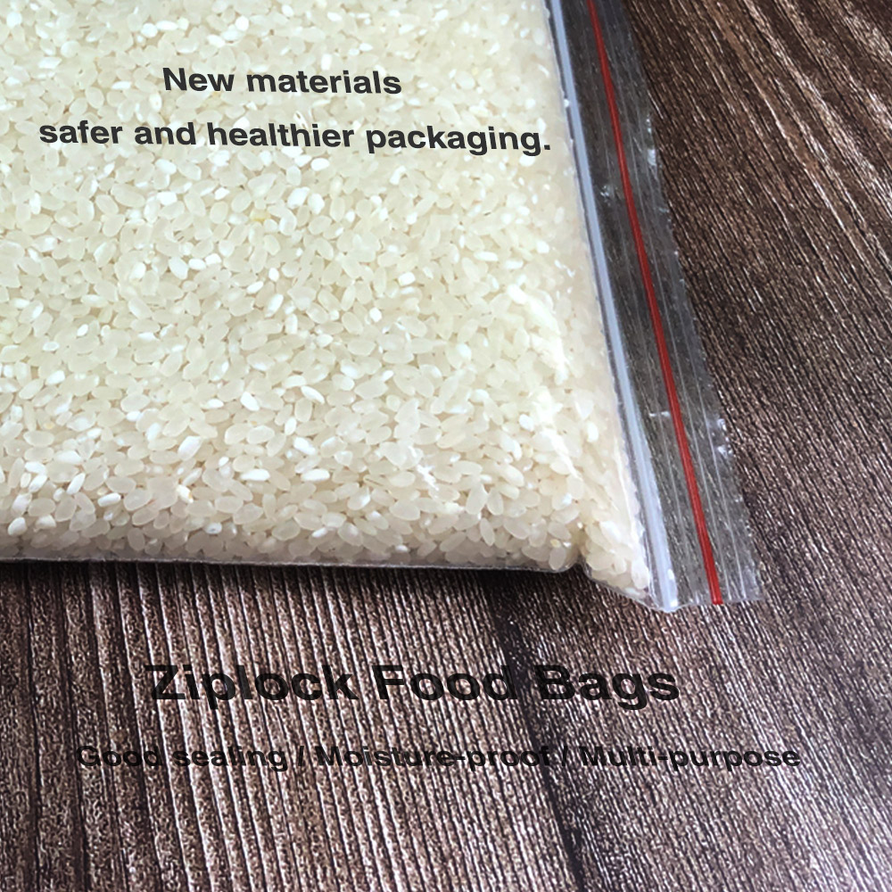 100PCS/Pack Resealable Zip Loc - огляд і ціна Food Storage Ziploc Bags