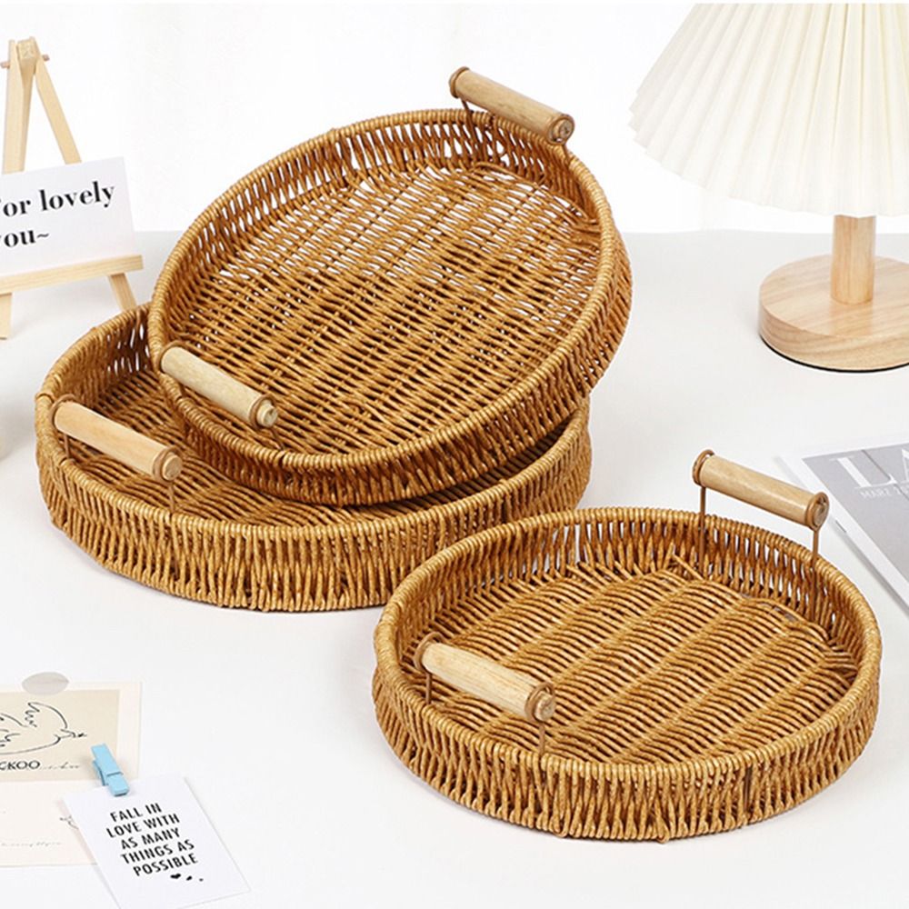 Food Plate Handwoven Plastic R - огляд і ціна Food Storage In Plants