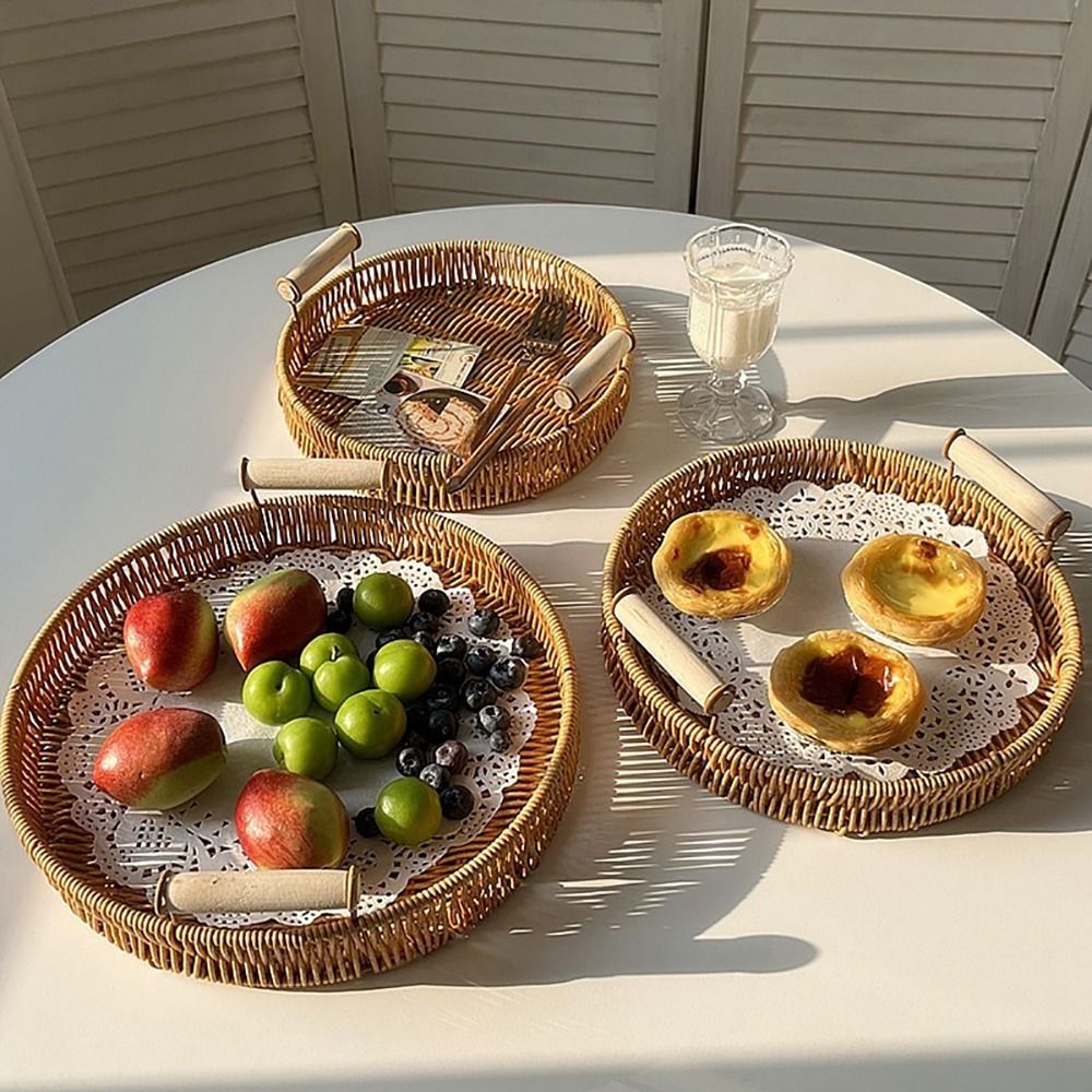 Food Plate Handwoven Plastic R - огляд і ціна Food Storage In Plants