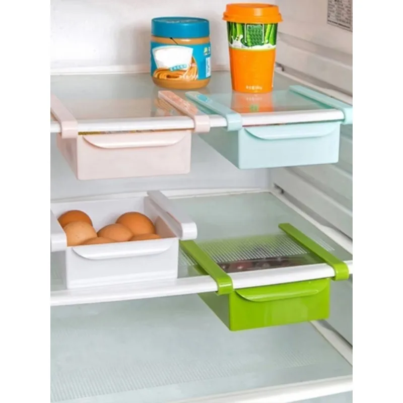Slide Kitchen Fridge Freezer S - огляд і ціна Food Storage Rack For Kitchen
