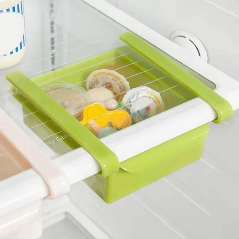 Slide Kitchen Fridge Freezer S - огляд і ціна Food Storage Rack For Kitchen