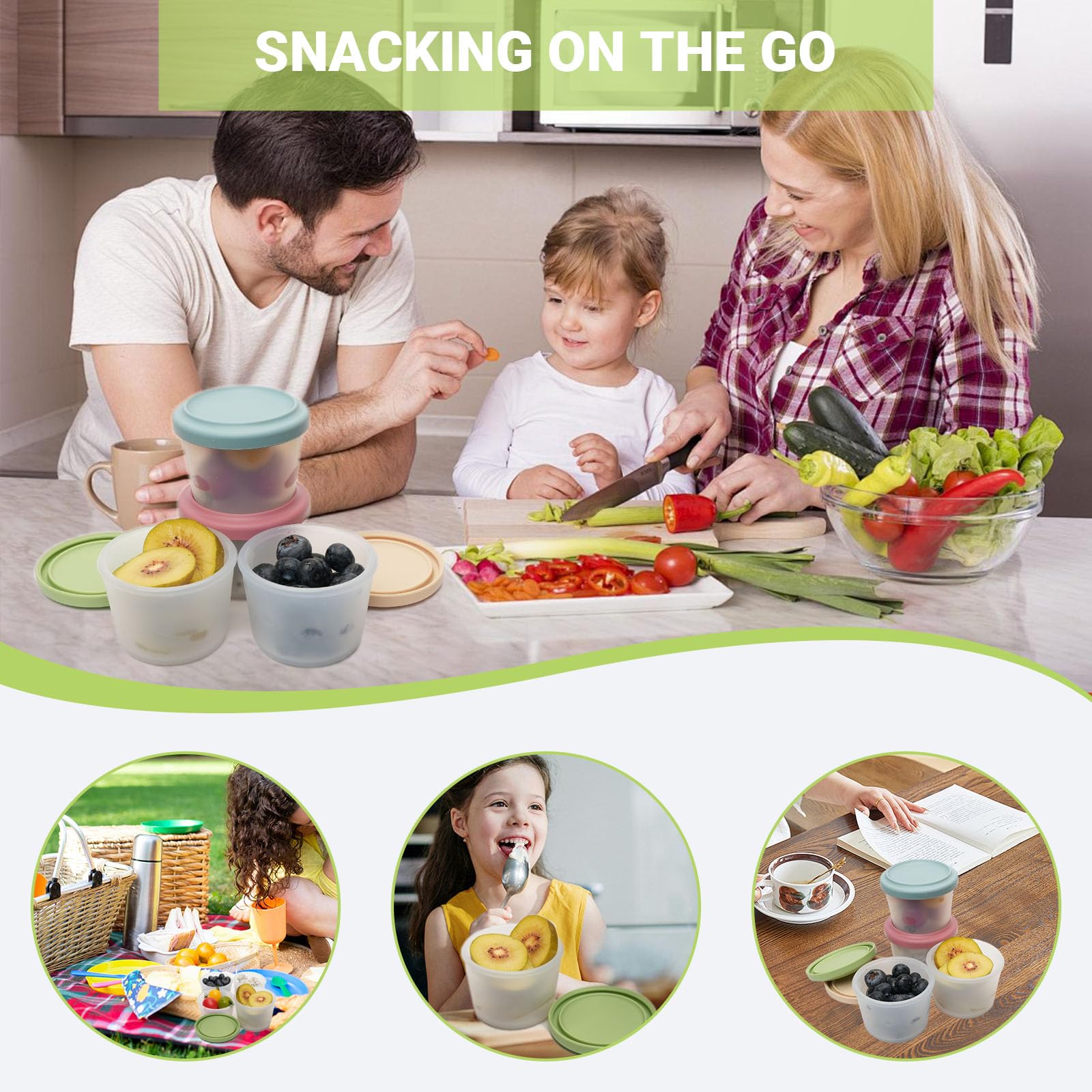 Food Grade Silicone Baby Food  - огляд і ціна Food Storage For Baby